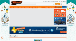 Desktop Screenshot of geekaygames.com